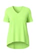 Tričko, A střih, neonová barva, zaoblený lem