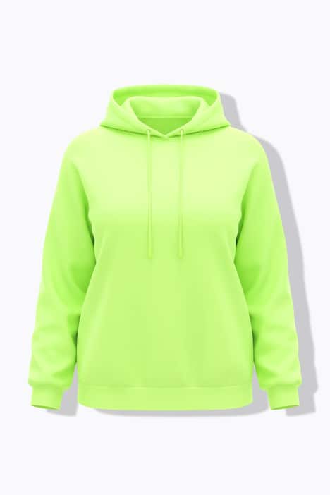 Hoodie, capuchonsweater, neonkleur
