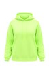 Mikina s kapucí, neonová barva