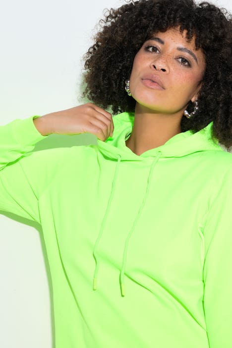 Hoodie, capuchonsweater, neonkleur