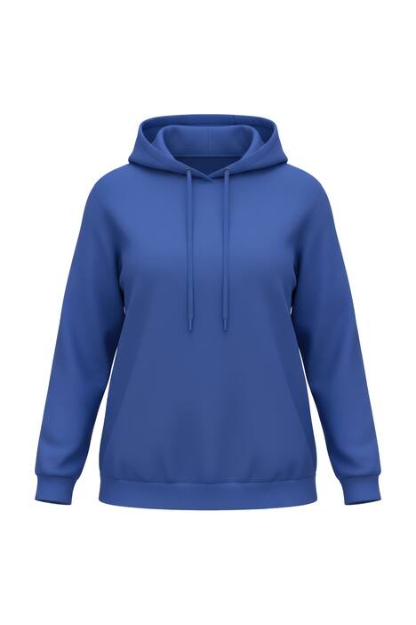 Mikina s kapucí, neonová barva