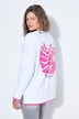 Sweatshirt, ronde hals, rugprint
