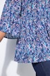 Bluse, A-Linie, Blümchenmuster, 3/4-Ärmel, Volants