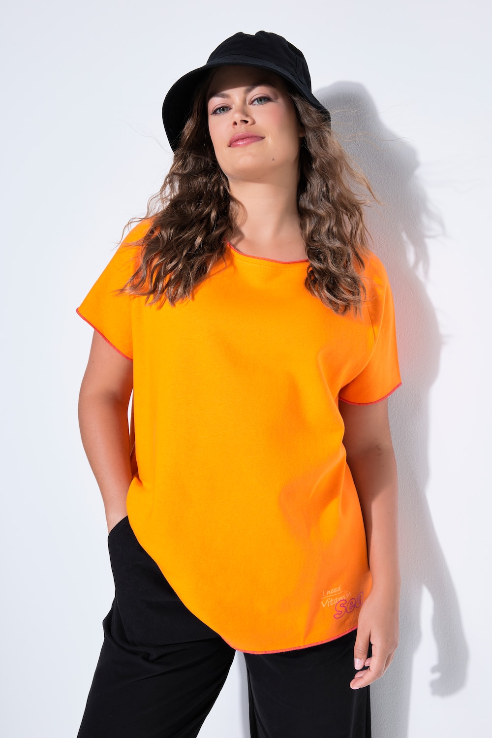 Sweatshirt,Oversize,1/2 Arm