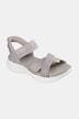 Skechers Slip-In-Sandalen, vegan, leicht, Komfortweite