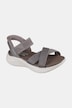 Skechers Slip-In-Sandalen, vegan, leicht, Komfortweite