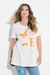 T-shirt, A-lijn, LOVE-motief