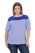 Tričko, bretonské proužky, lodičkový výstřih, polo rukávy