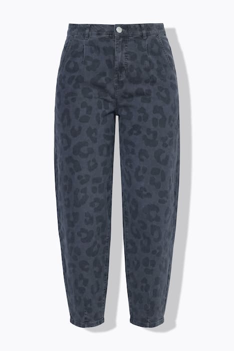 Ballon-Jeans, Wide Shape, High Waist, Leo