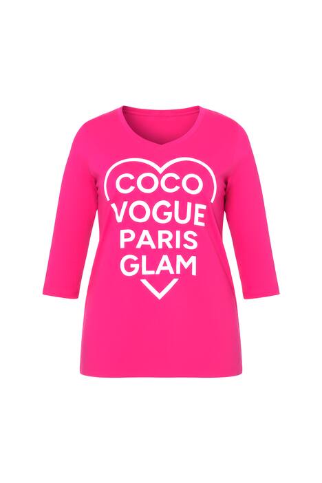 Tričko, A střih, Coco srdce, 3/4 rukávy