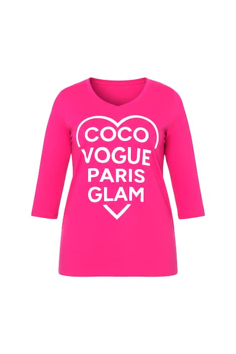Tričko, A střih, Coco srdce, 3/4 rukávy