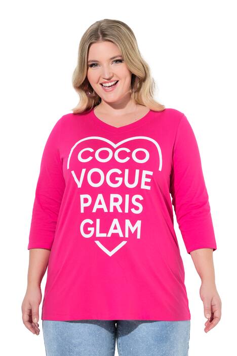 Tričko, A střih, Coco srdce, 3/4 rukávy