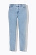 Mom-Jeans, Mom Shape, 5-Pocket, Zierperlen
