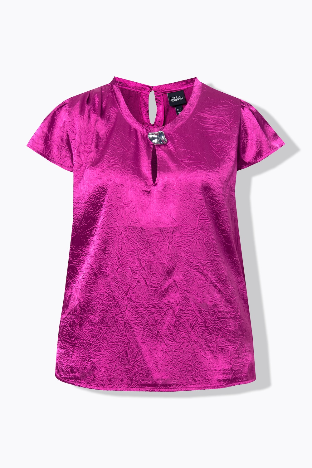 Stora storlekar Blustopp, Dam, rosa, storlek: 50, Polyester, Ulla Popken