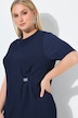 Ring Detail Short Sleeve Stretch Fit Dress