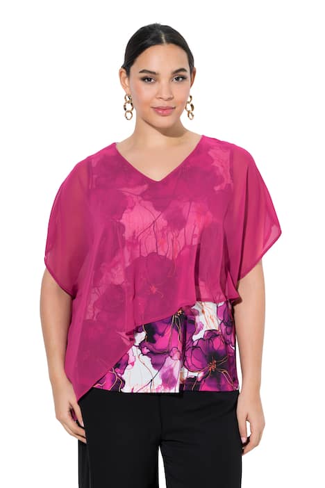 Halenka, dvouvrstvá, polo rukávy