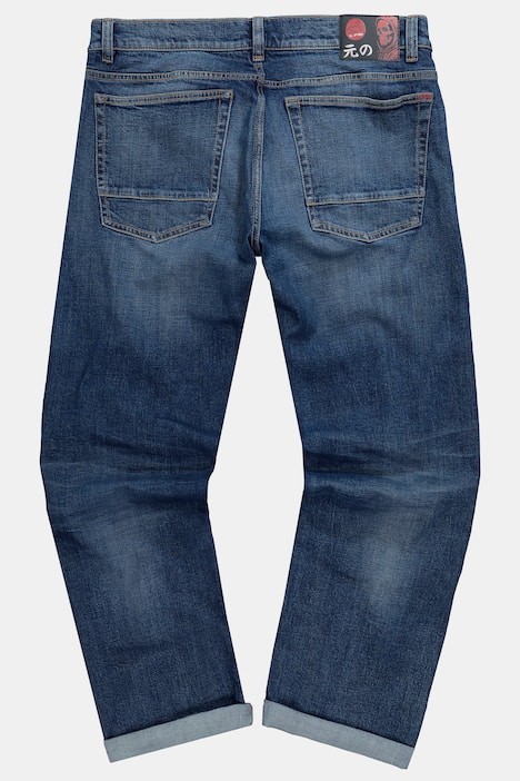 JP1880 Selvedge Denim-Jeans, Denim, FLEXNAMIC®, 5-Pocket, Loose Fit, bis 72
