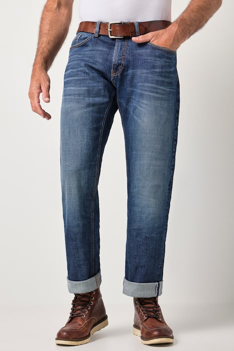 JP1880 Selvedge Denim-Jeans, Denim, FLEXNAMIC®, 5-Pocket, Loose Fit, bis 72