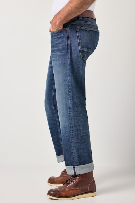 JP1880 Selvedge Denim-Jeans, Denim, FLEXNAMIC®, 5-Pocket, Loose Fit, bis 72