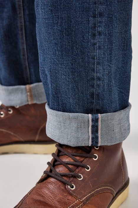 JP1880 Selvedge Denim-Jeans, Denim, FLEXNAMIC®, 5-Pocket, Loose Fit, bis 72
