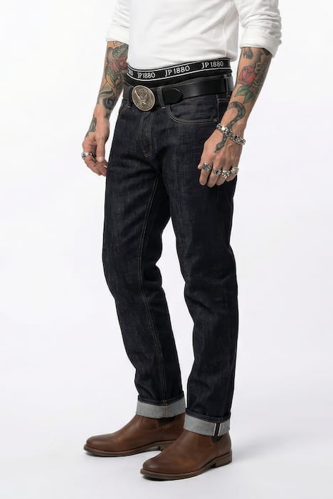 JP1880 Selvedge Denim-Jeans, Denim, FLEXNAMIC®, 5-Pocket, Loose Fit, bis 72