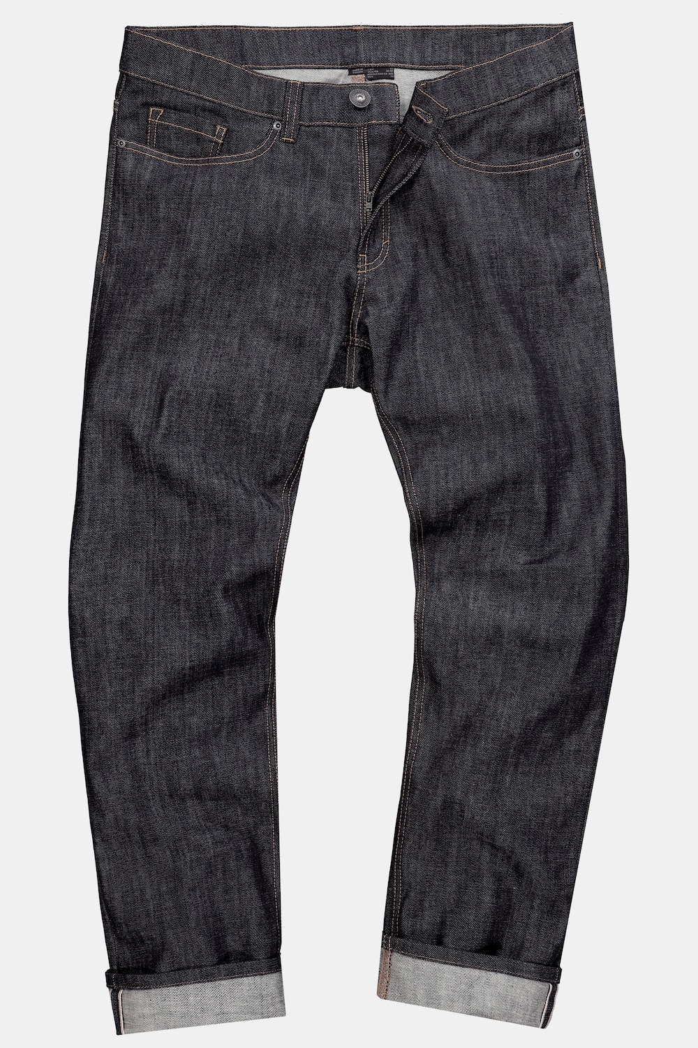 JP1880 Selvedge Denim-Jeans, Denim, FLEXNAMIC®, 5-Pocket, Loose Fit, bis 72