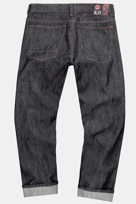 JP1880 Selvedge Denim-Jeans, Denim, FLEXNAMIC®, 5-Pocket, Loose Fit, bis 72