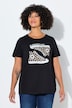 T-shirt manches courtes et motif chaussures de sport, coupe Comfort Fit