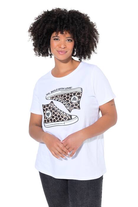 Tričko, Comfort střih, motiv tenisek, krátké rukávy