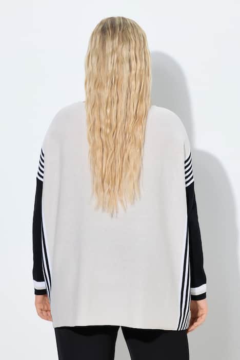 Neulepusero, raidallinen, venepääntie, pitkät hihat