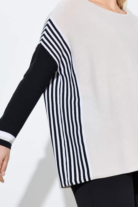 Neulepusero, raidallinen, venepääntie, pitkät hihat