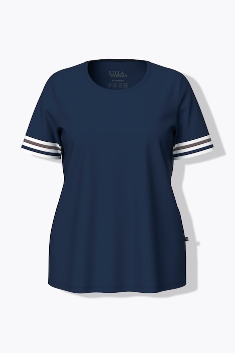 Pyjama, Rundhals, Halbarm, 3/4-Hose, Taschen