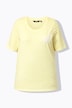 T-shirt, geborduurde zon, Classic, ronde hals, korte mouwen