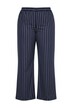 Kalhoty, široké nohavice, vysoký pas, elegantními pruhy