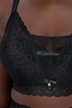 Bralette TruYou avec dentelle, bonnets souples, sans armatures - bonnet A-D