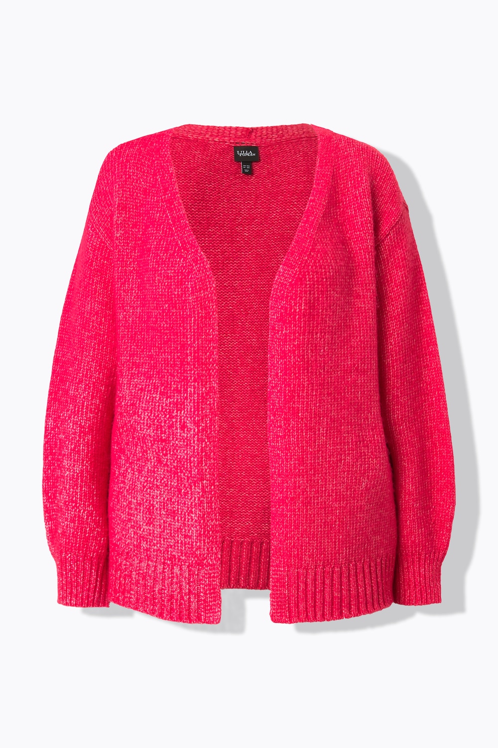 Stora storlekar Stickad kofta, Dam, rosa, storlek: 62/64, Ulla Popken