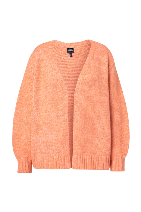 Kardigan, otevřená silueta, dlouhé rukávy, recyklovaný materiál