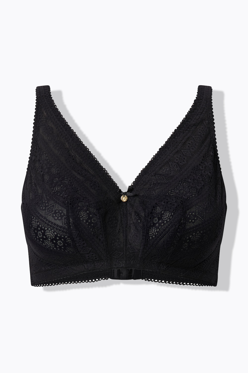 Stora storlekar TRUYOU Bralette, Dam, svart, storlek: 105D, Syntetfibrer/Elastan, Ulla Popken