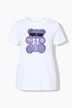 T-shirt, Teddy-motief, korte mouw