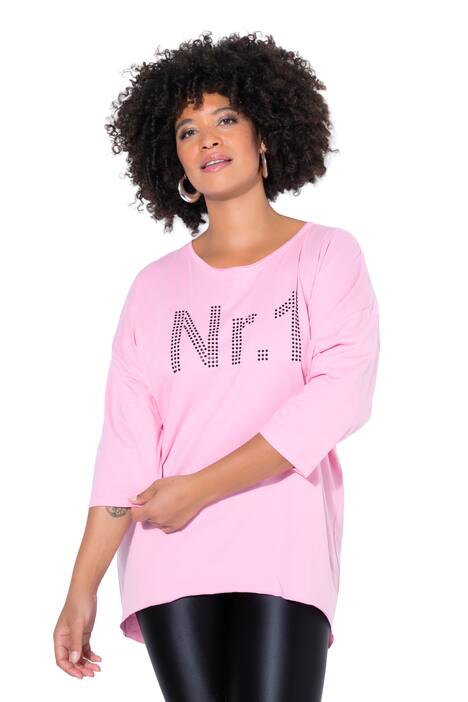 Dlouhé tričko, oversize, motiv 