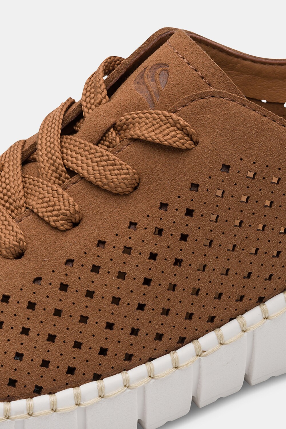Stora storlekar Hallux-Sneakers, Dam, brun, storlek: 37, Syntetfibrer, Ulla Popken