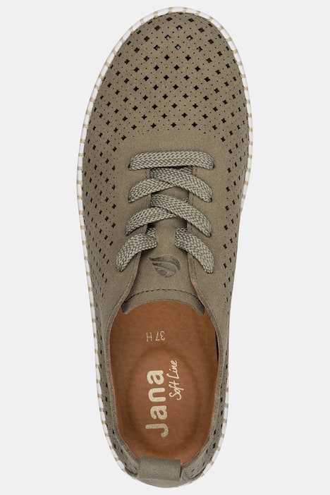 Hallux-Sneaker, Jana Softline, vegan, leicht, Weite H