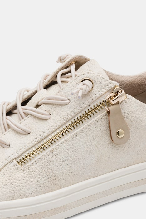 Sneaker, Jana Softline, vegan, Zipper, Weite H