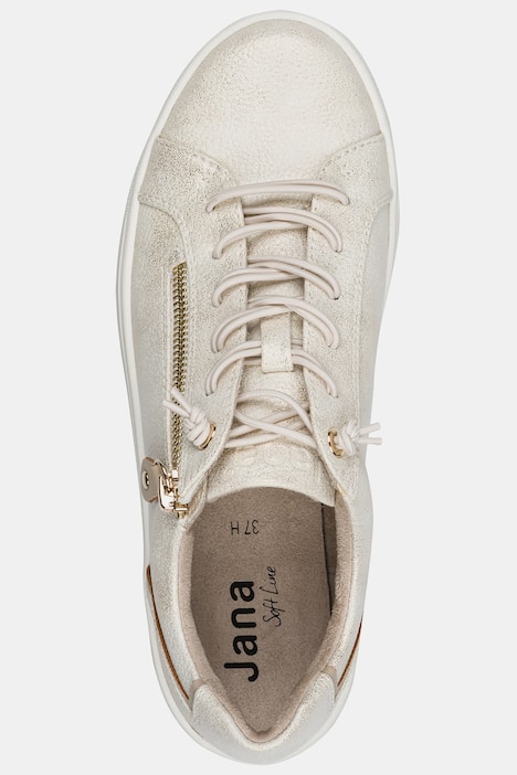 Sneaker, Jana Softline, vegan, Zipper, Weite H