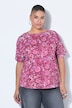 T-shirt, oversized, paisley-print
