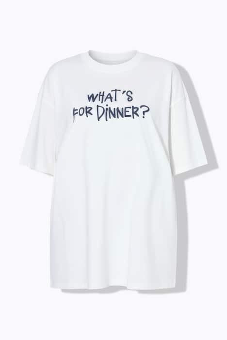 T-Shirt, oversized, Rücken-Foto-Print