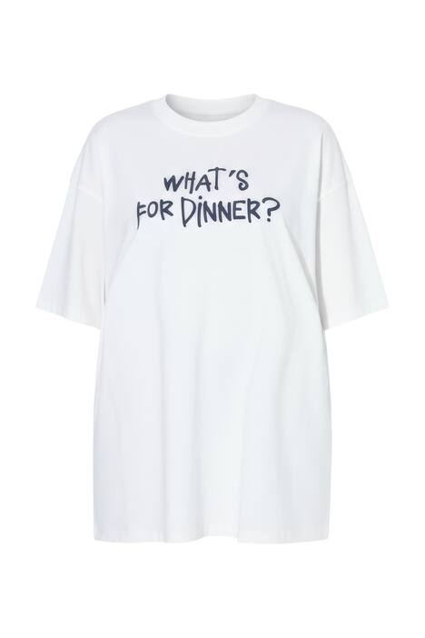 Tričko, oversize, foto potisk na zádech