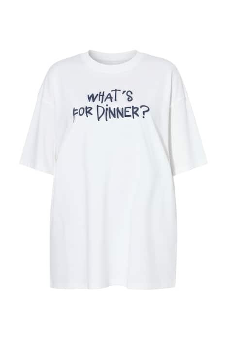 Tričko, oversize, foto potisk na zádech