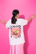 T-Shirt, oversized, Fotoprint
