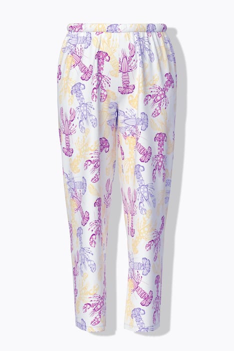 Lobster Print Pajama Set